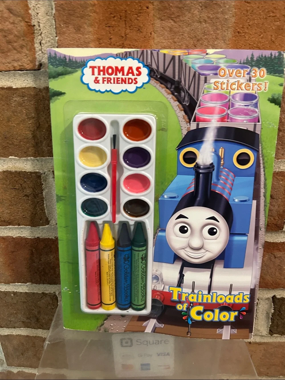 Thomas & Friends Trainloads of Color Art Set - Blue, Red, Yellow, Green, Purple